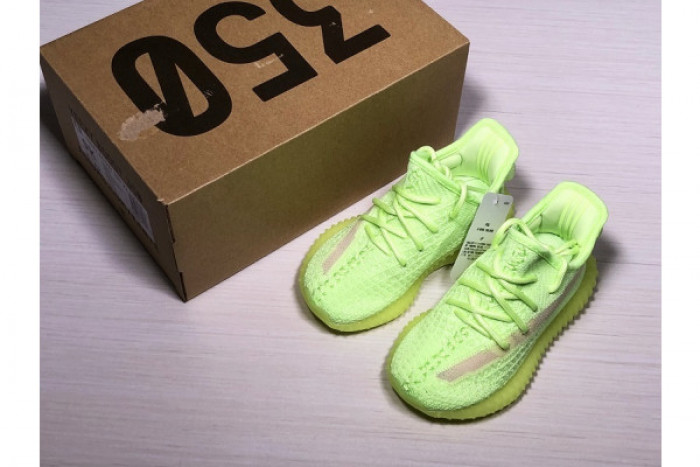 ad*s kids Y**zy 350 boost v2 green kid-eh5360
